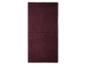 Donker bordeaux badlaken.