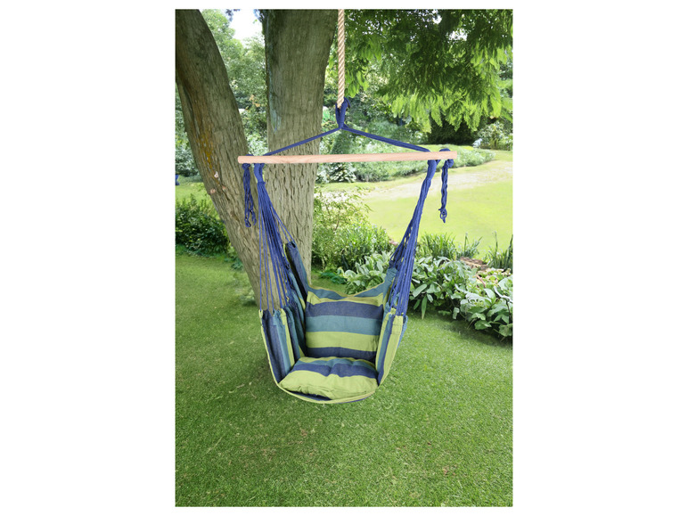 Ga naar volledige schermweergave: Garden Pleasure Hangstoel met 2 kussens - afbeelding 2