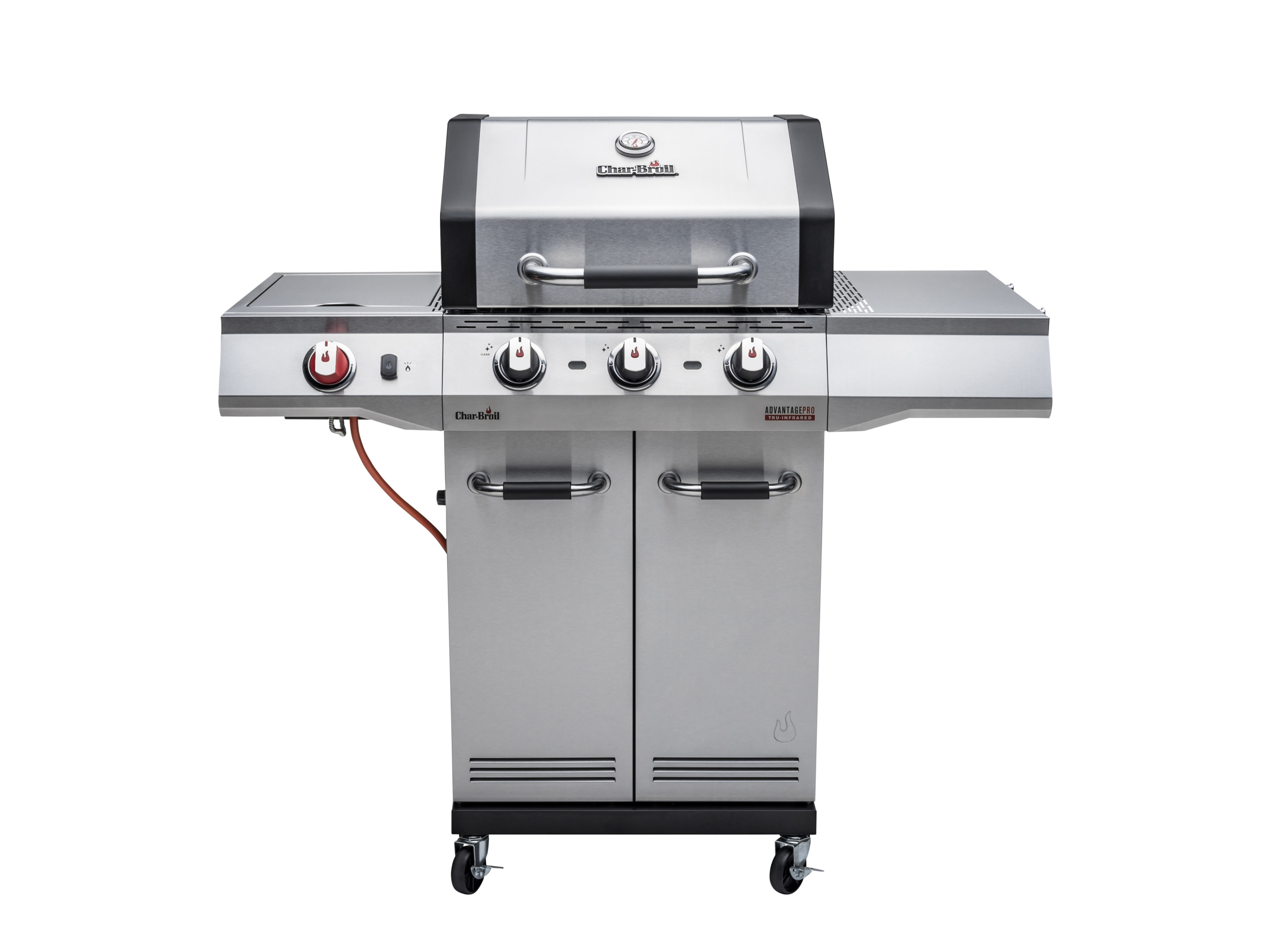 Char Broil Gas BBQ Advantage Pro S3 3 branders en 1 zijbrander