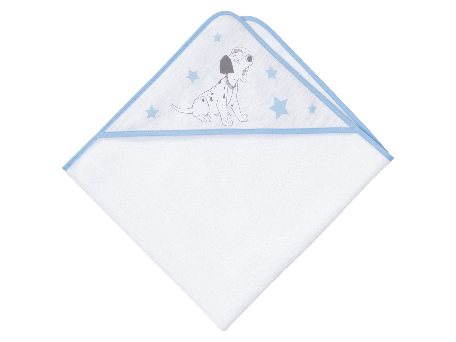 Baby handdoek met capuchon (101 dalmatiërs)