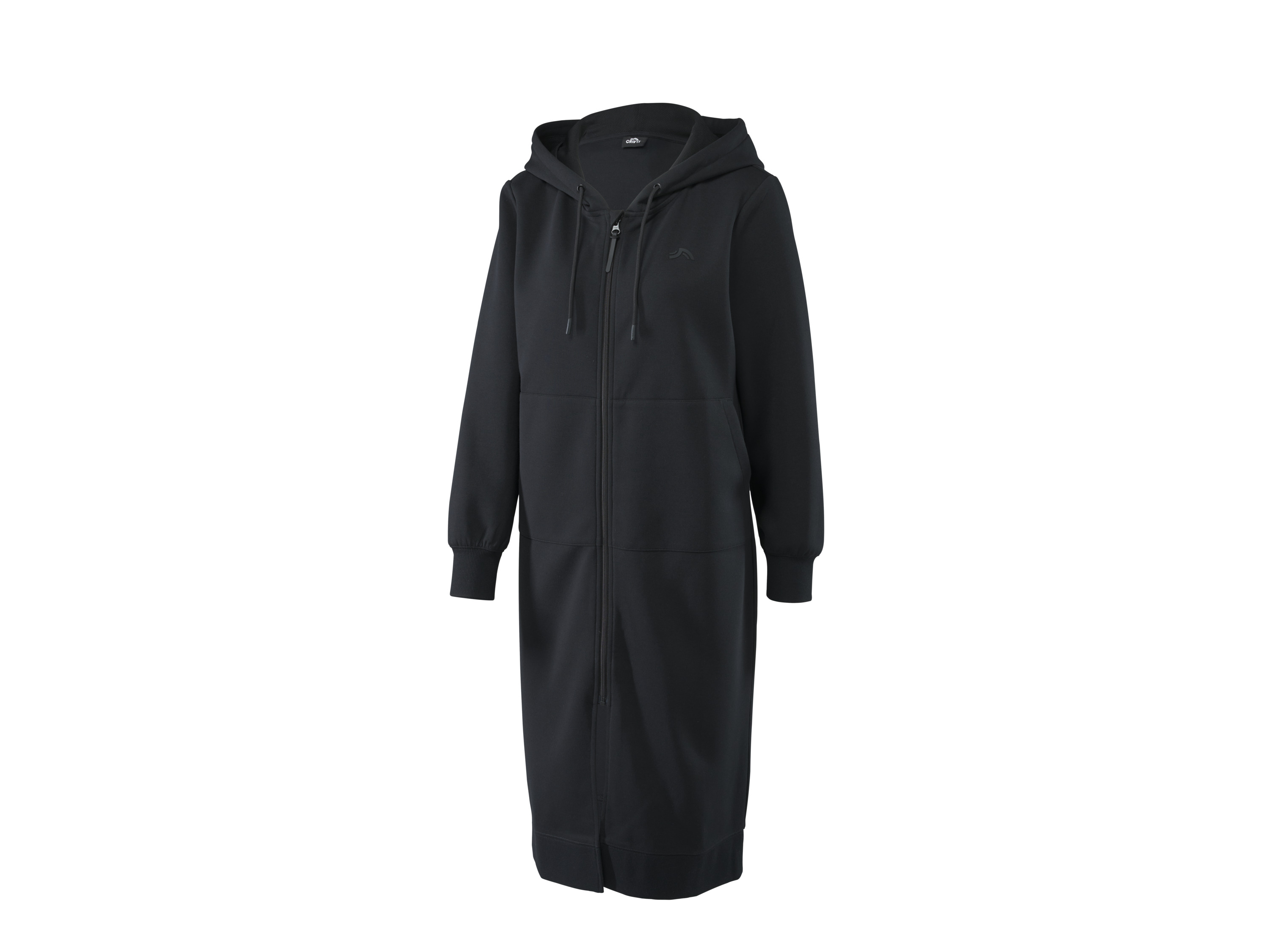 CRIVIT Lang dames vest (Zwart, M (40/42))