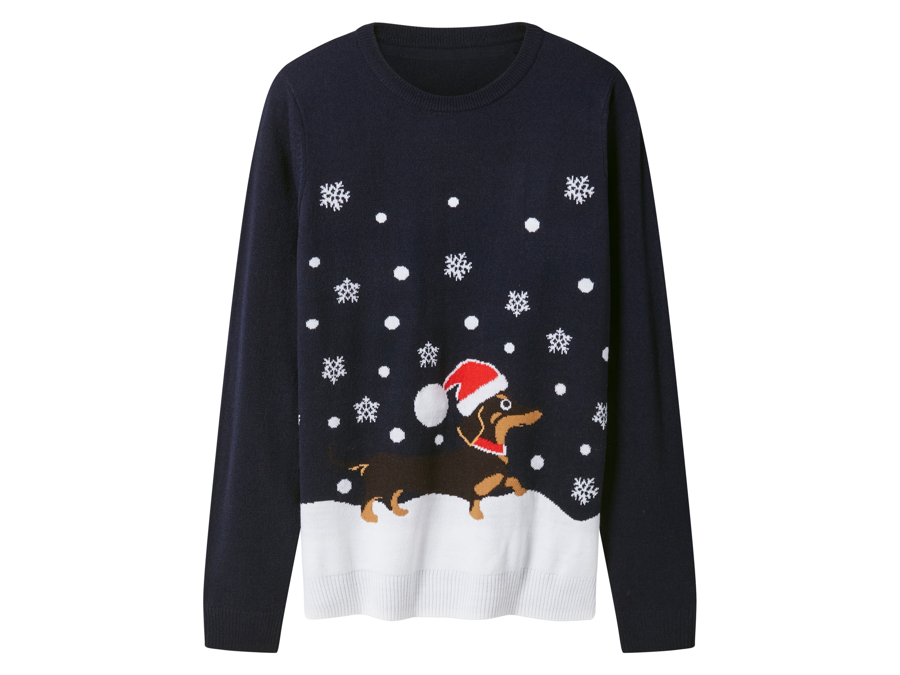 esmara Dames kersttrui (Marineblauw, M (40/42)) afbeelding