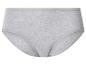 Lichtgrijze katoenen damesonderbroek