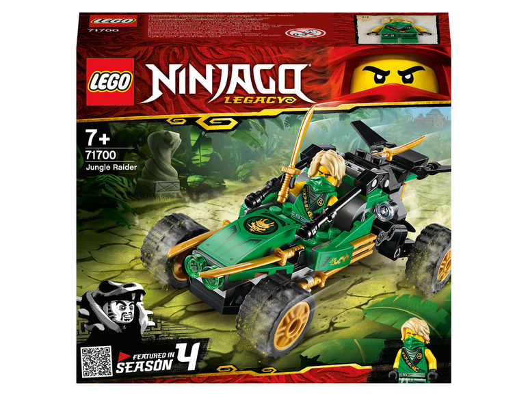 Ga naar volledige schermweergave: LEGO® NINJAGO Jungle aanvalsvoertuig - 71700 - afbeelding 1