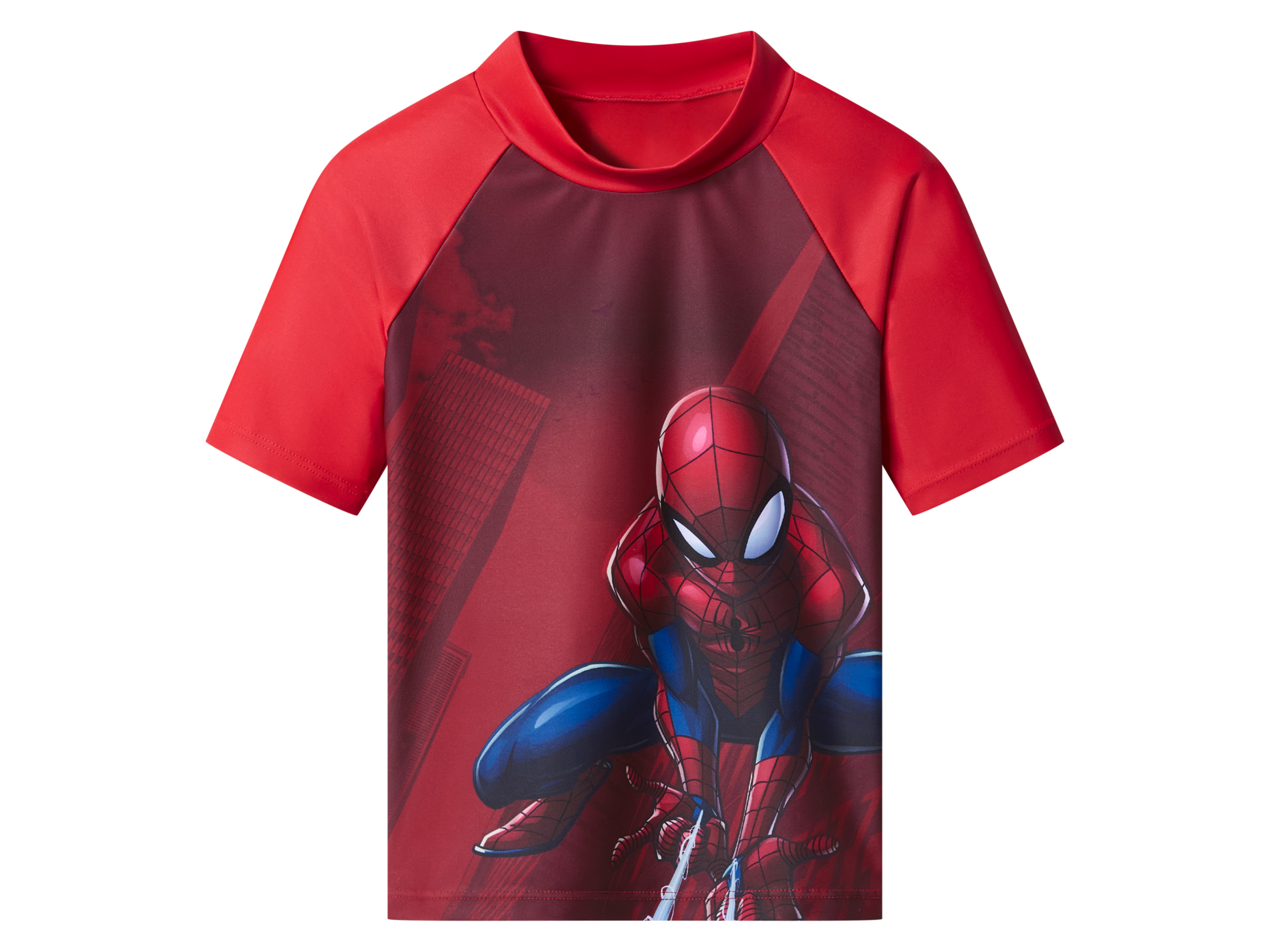 Kinder UV-zwemshirt UV50+ (Rood, 98/104)