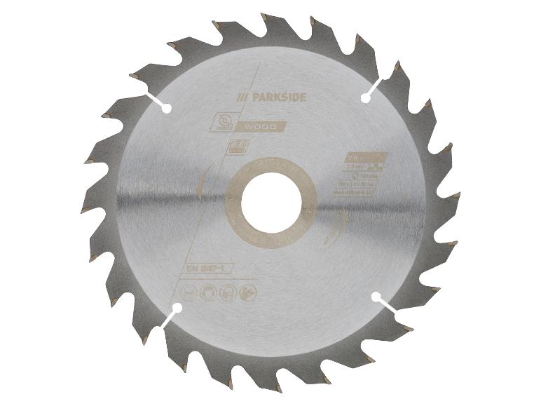 Cirkelzaagblad voor hout, 190 mm diameter, 24 tanden, 2.8 mm zaagsnede, EN 847-1 conform.