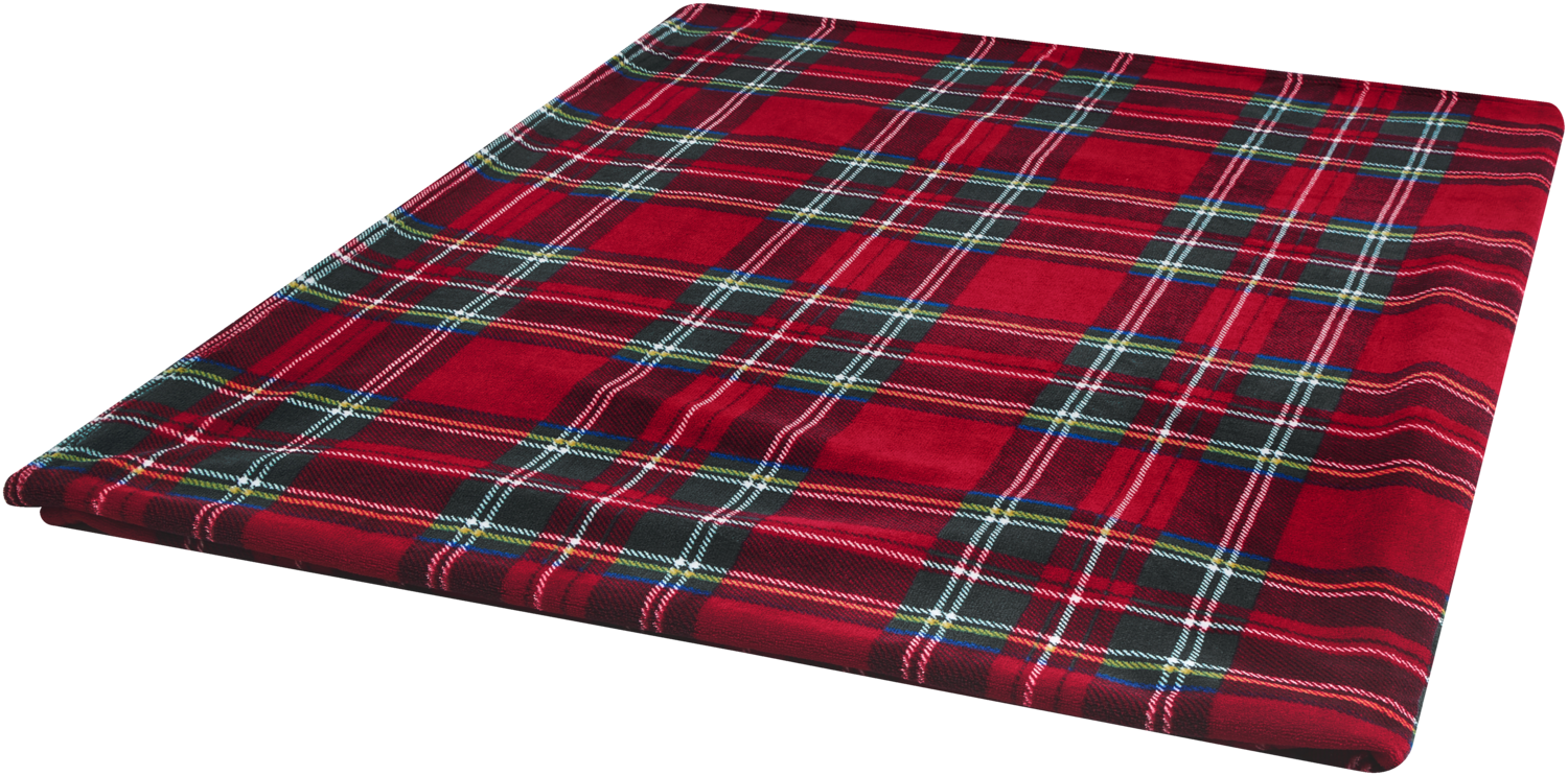 LIVARNO Plaid, 180 x 220 cm (Rood)