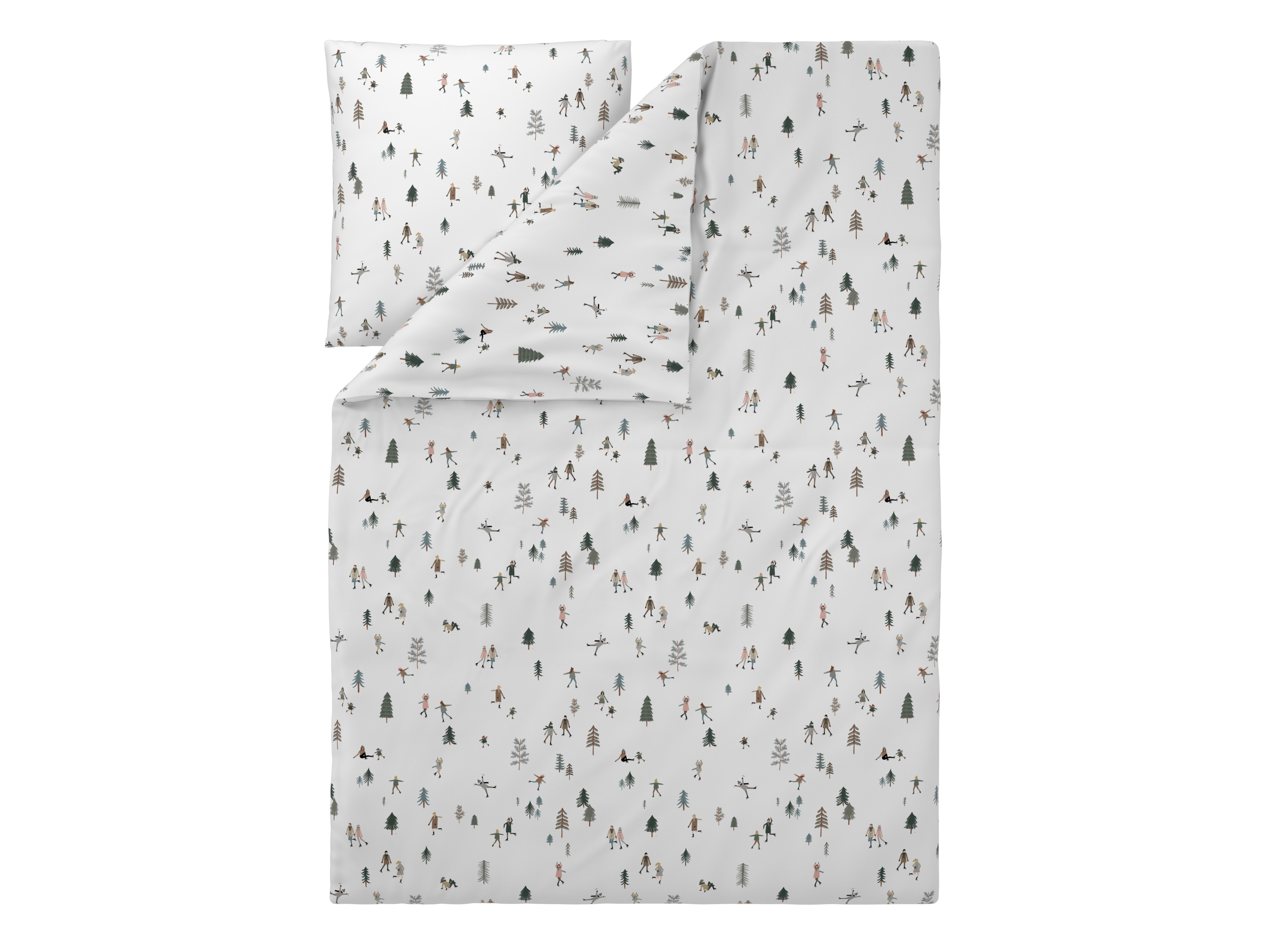 LIVARNO Dekbedovertrek 140 x 200 cm (Mensen) afbeelding