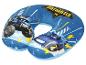 Blauw U-vormig nekkussen met Batwheels-auto's en logo