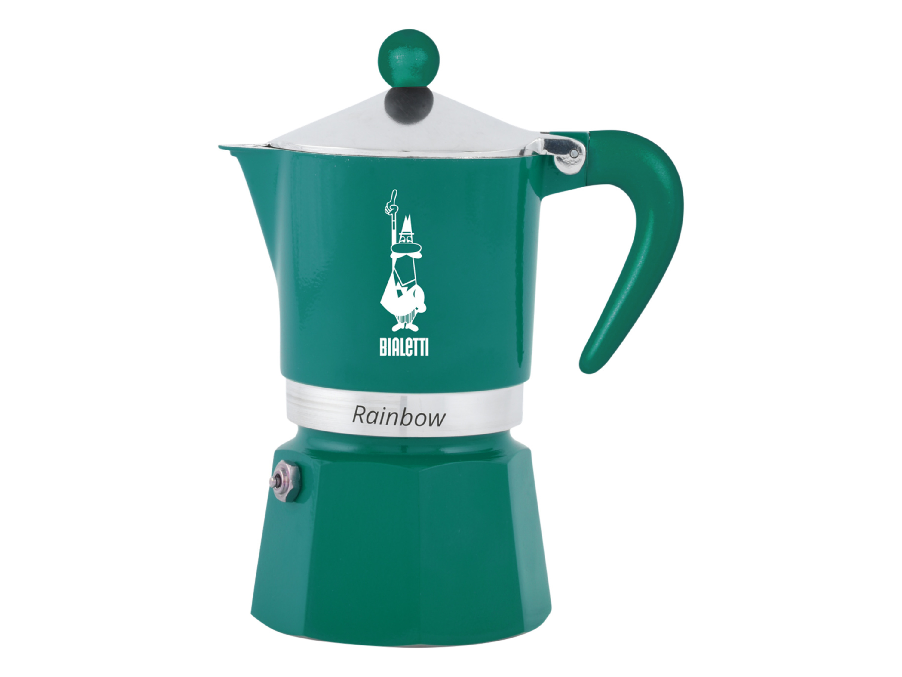 BIALETTI Percolator Rainbow (Groen) afbeelding