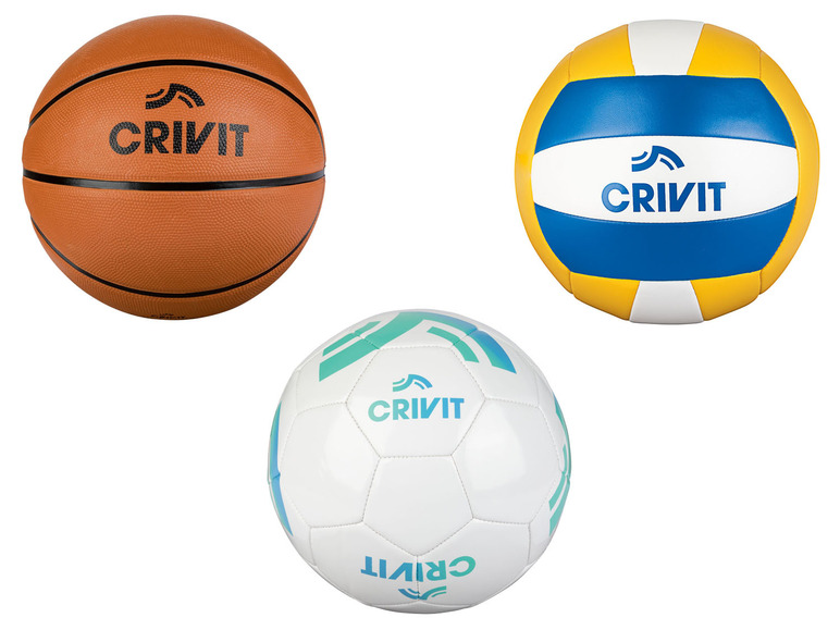 Ga naar volledige schermweergave: crivit Voetbal, basketbal of volleybal - afbeelding 1