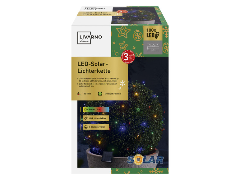 Ga naar volledige schermweergave: LIVARNO home LED-solar-lichtketting - afbeelding 12