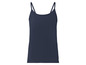 Een donkerblauwe tanktop voor dames.