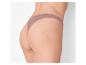 Damesondergoed, beige string, achteraanzicht