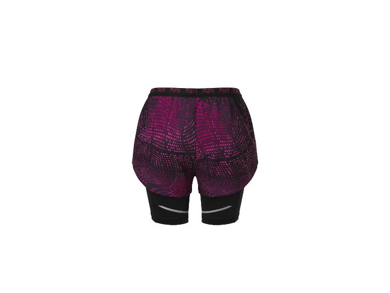 2-in-1 sport shorts: een bedrukt short en een inner short.