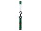 Groene en witte LED-werklamp met haak en magneet.