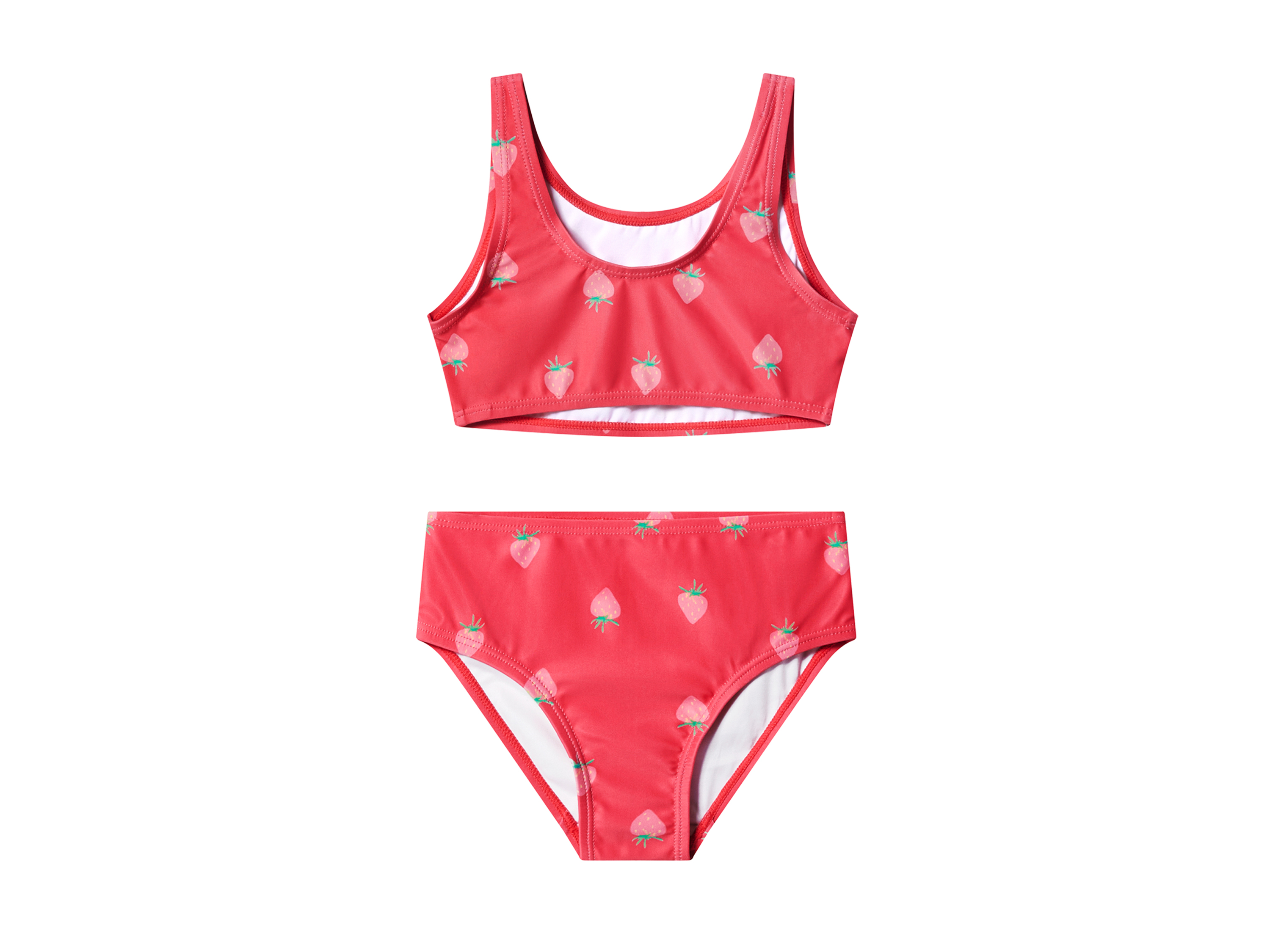 LUPILU Kinder bikini (Rood, 122/128)