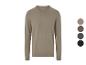 Heren V-hals trui in beige, met kleuropties: bruin, grijs en zwart.