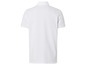 Wit poloshirt met korte mouwen
