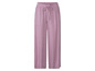 Lila broek met elastische tailleband