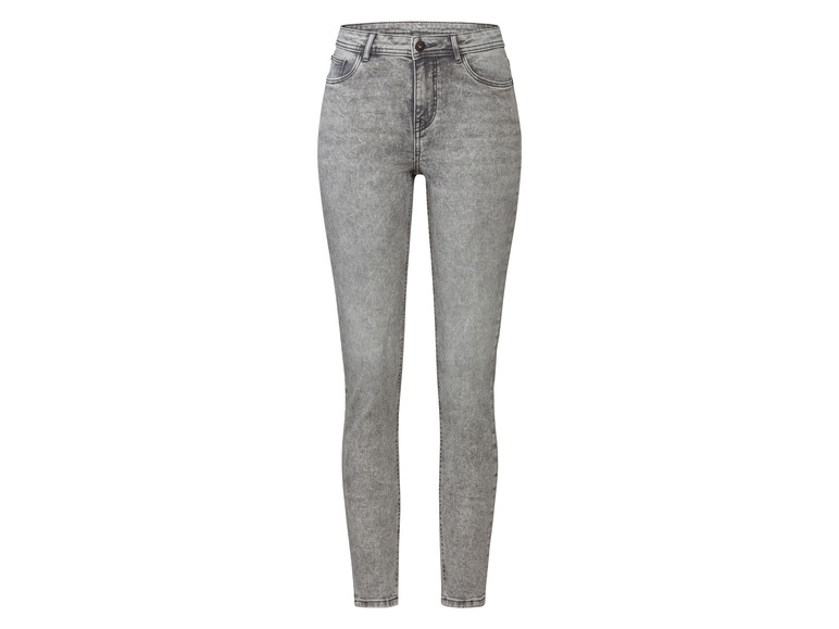 esmara Dames jeans Super Skinny Fit (40, lang, Lichtgrijs)