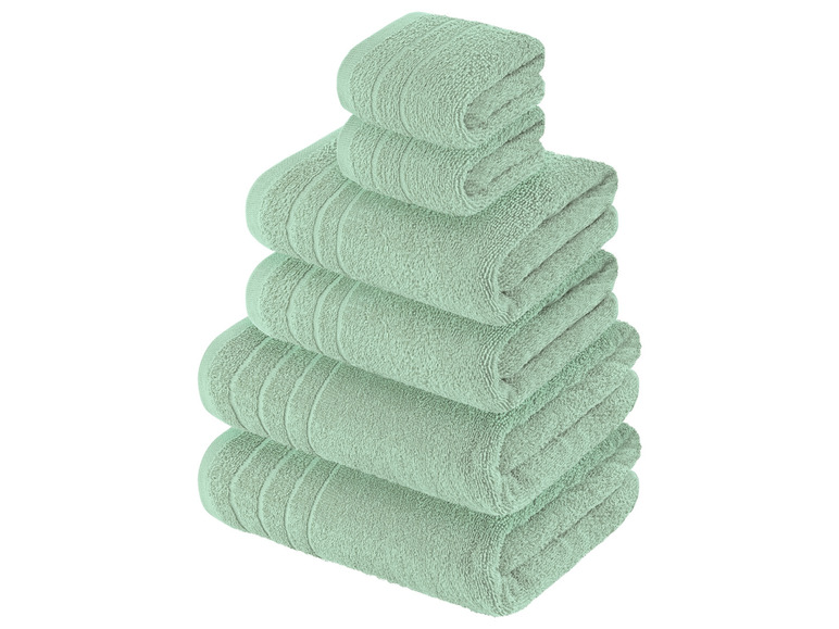 Ga naar volledige schermweergave: LIVARNO home Set badstof handdoeken - afbeelding 6