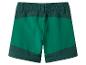 Groene kinder shorts met elastische tailleband