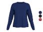 ESMARA® dames T-shirt met lange mouwen in donkerblauw met kleurstalen.