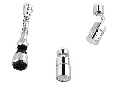 LIVARNO® Kraan opzetstuk, chroom