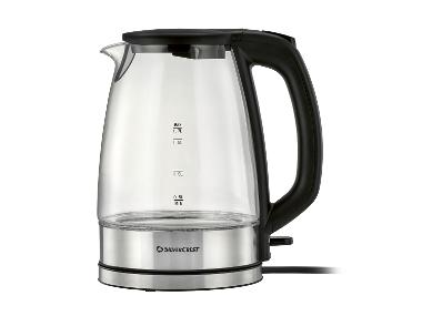 SILVERCREST® Glazen waterkoker 1,7 L