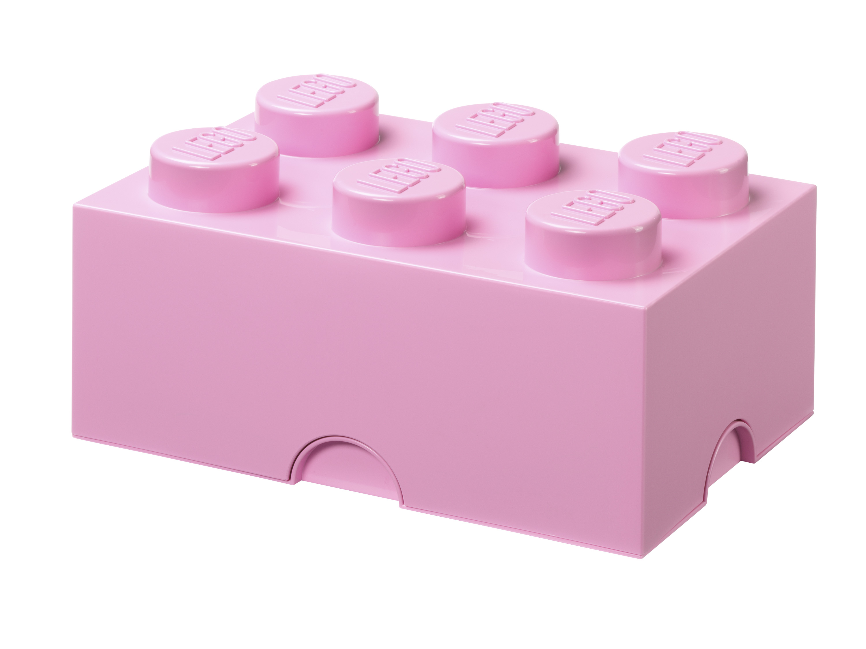 LEGO Opbergdoos Brick 6 (Roze)