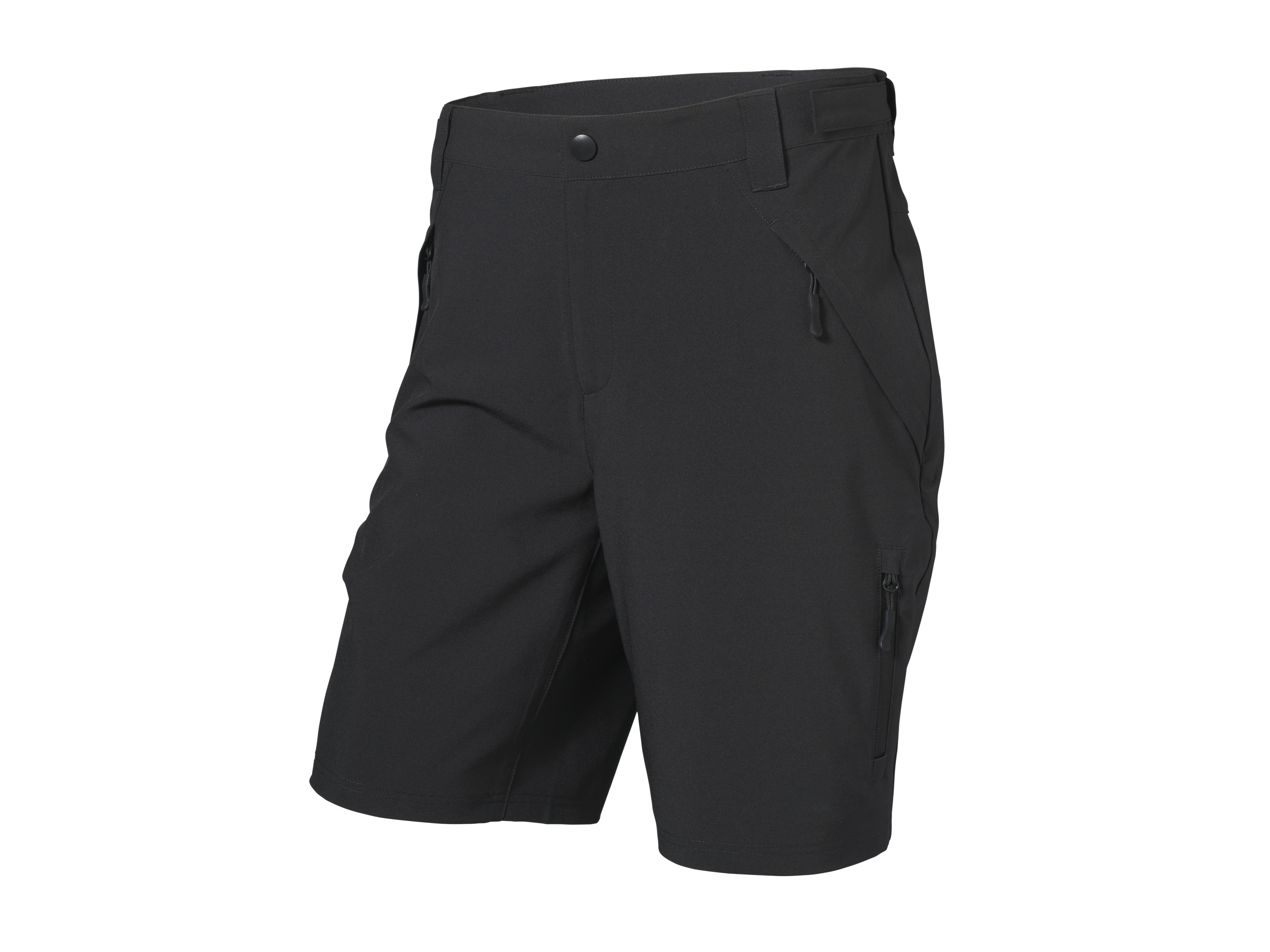 CRIVIT Heren functionele broek 2in1 (Zwart, S)