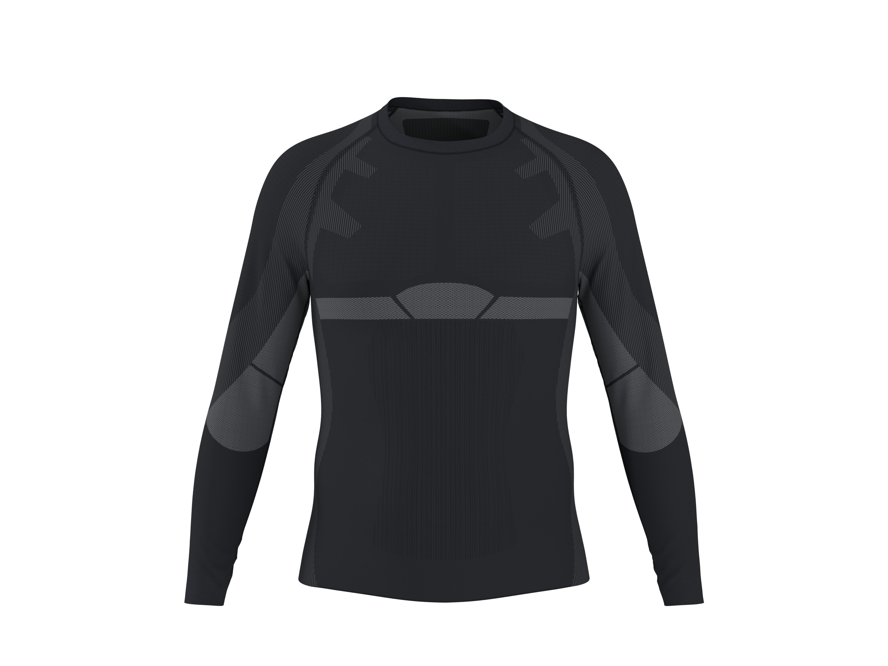 ULTIMATE SPEED Heren ondershirt (Zwart, S)