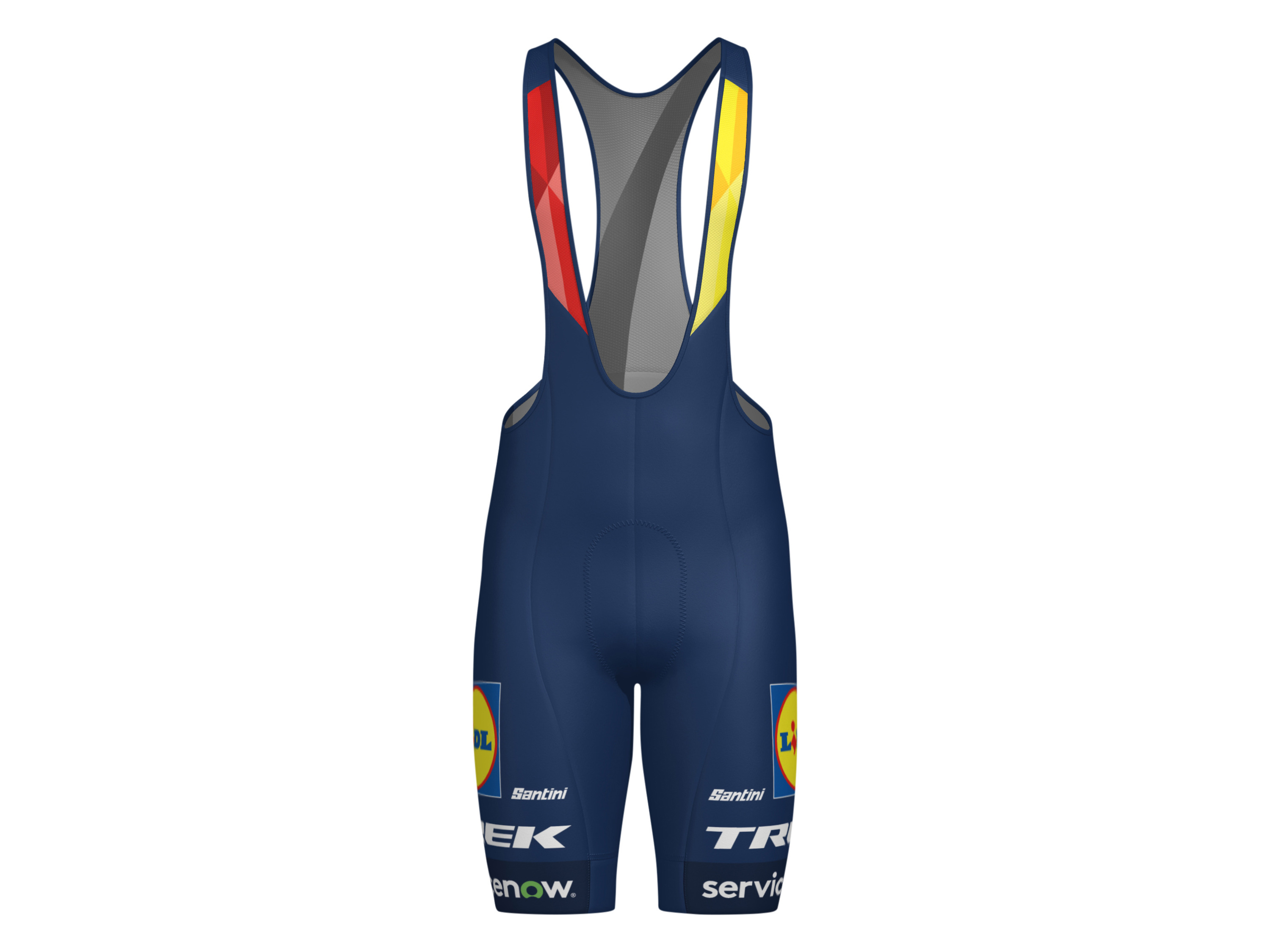 Santini Heren fietsbroek met bretels Lidl-Trek 2026 (M)