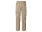 Beige cargobroek: casual stijl.