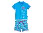 Kinder badpak, tweedelig: shirt met korte mouwen en starfish zwembroek.