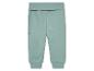 Lichtgroene babybroek, casual stijl.