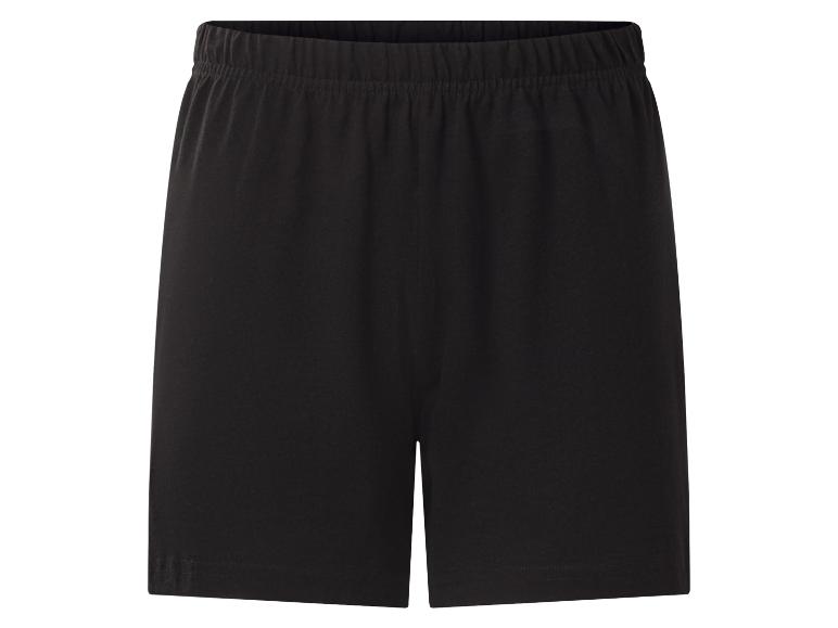 Zwarte shorts met elastische tailleband