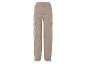 Beige cargo broek met trekkoordjes