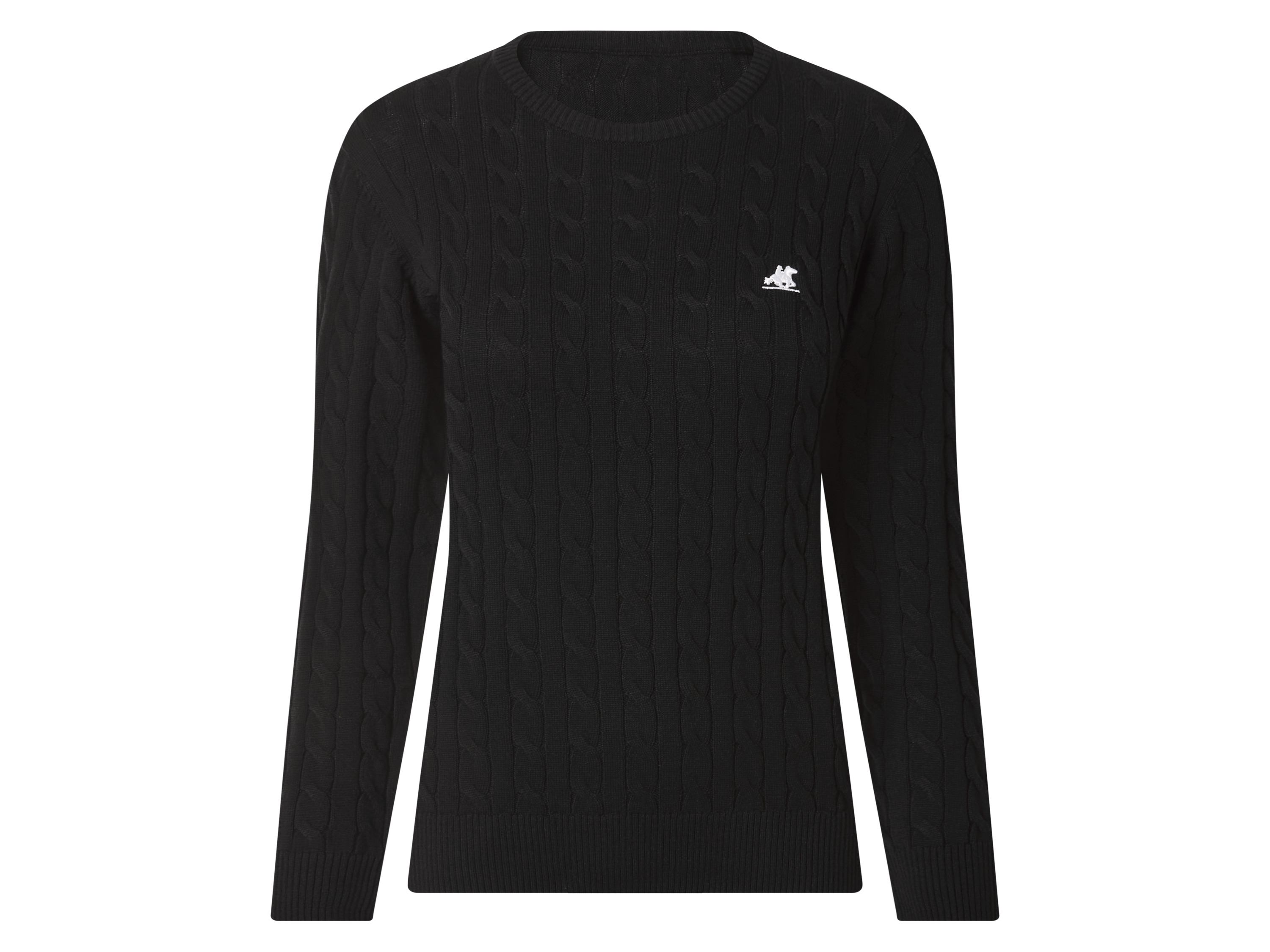 esmara Gebreide dames trui (Zwart, XS (32/34))