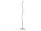 Elegante, gebogen LED staande lamp.