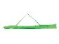Groene parasolhoes met draagband.