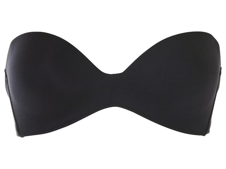 Zwarte strapless bh.