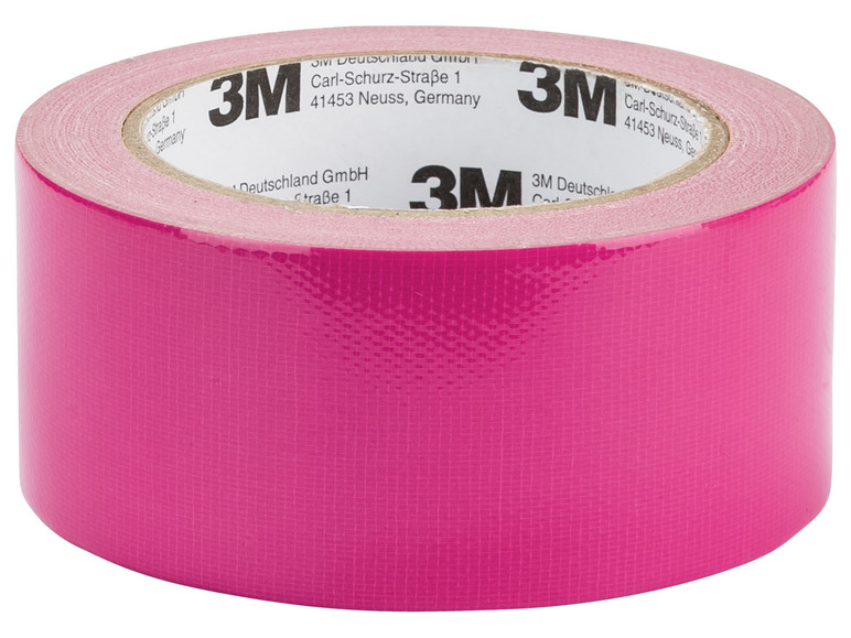 Een rol roze 3M tape