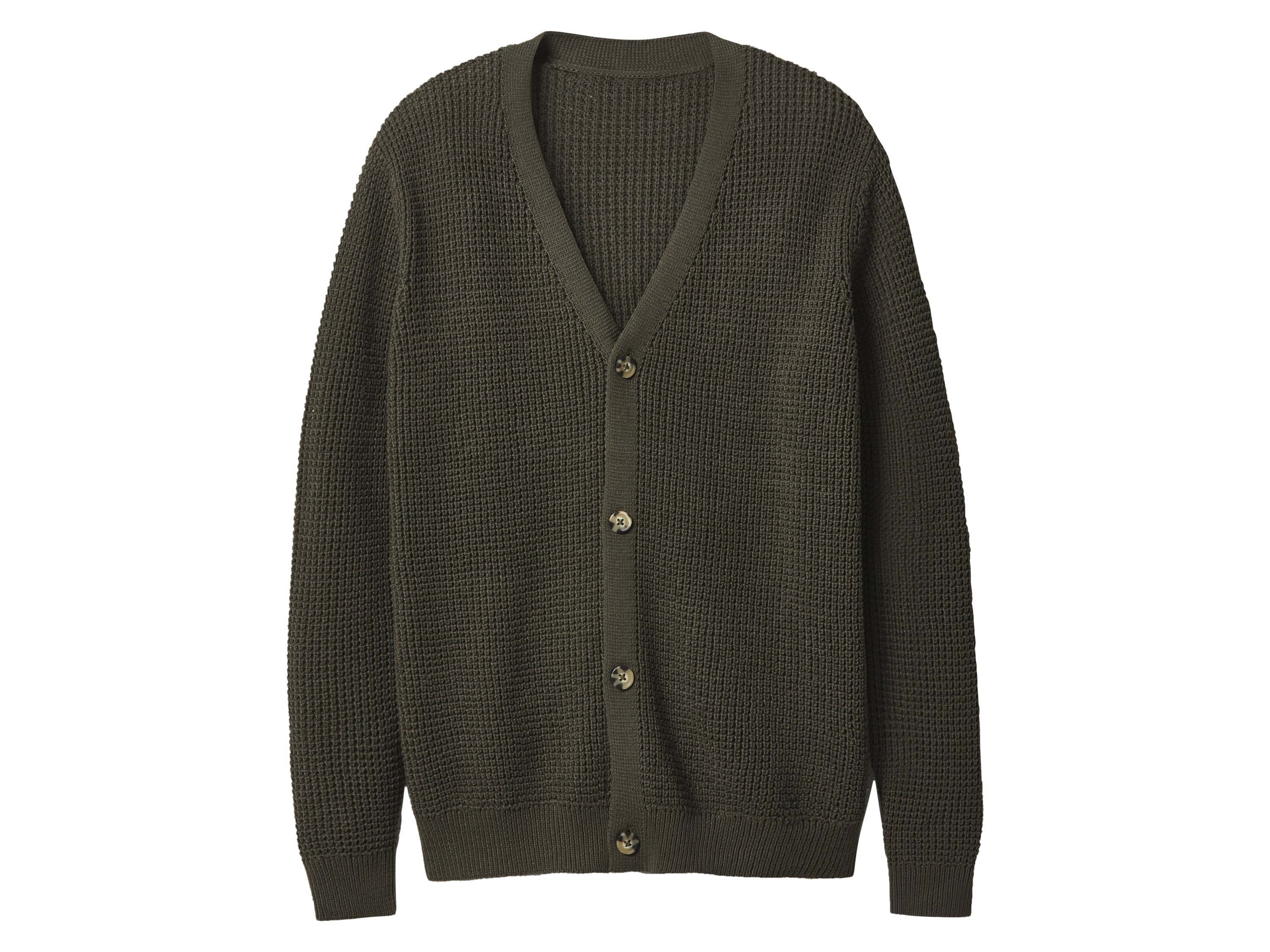 esmara Men Gebreid heren vest (Groen, L)