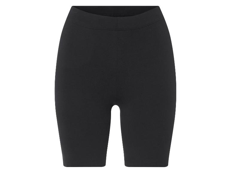 Zwarte, effen fietsbroekjes.