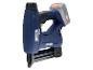 RAPID 18V BTX553 draadloze tacker met een accupack.