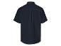 Herenshirt met korte mouwen, achterkant.