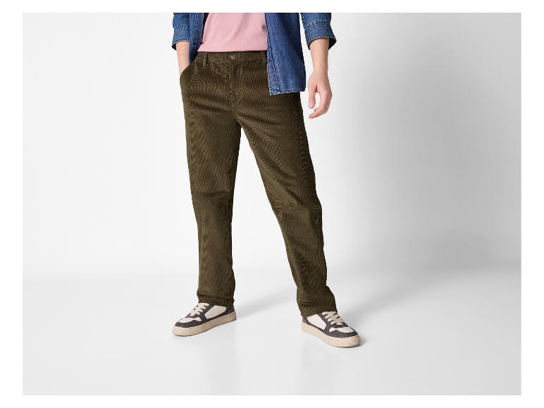 Heren corduroy broek