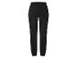 Zwarte joggingbroek met elastische tailleband en enkelboorden.